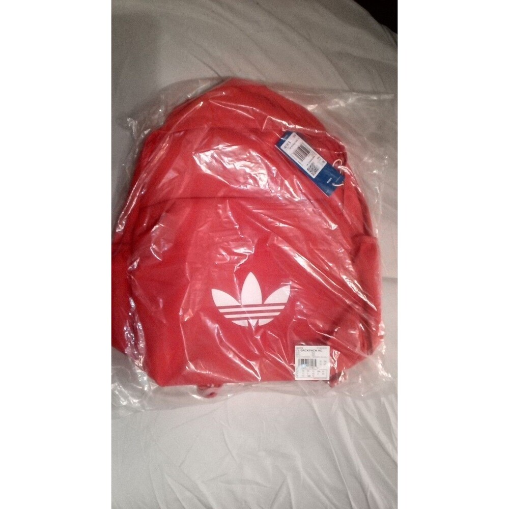Adidas Adicolor Classic Backpack Red School Bag New With Tags NWT